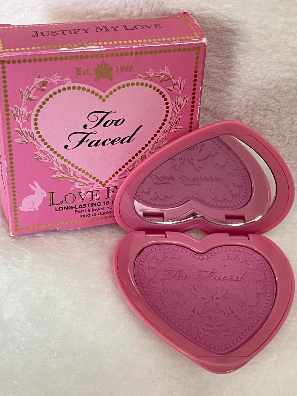 Too Faced Love Flush Long Lasting Blush Justify My Love New